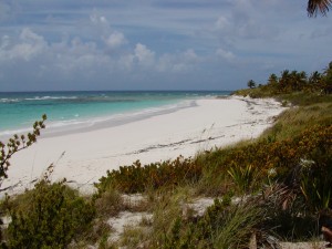 North Side Beach on Eleuthera, Bahamas.